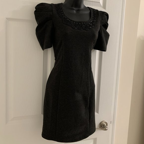 NWOT Forever 21 Dark Gray Dress. - Picture 5 of 16